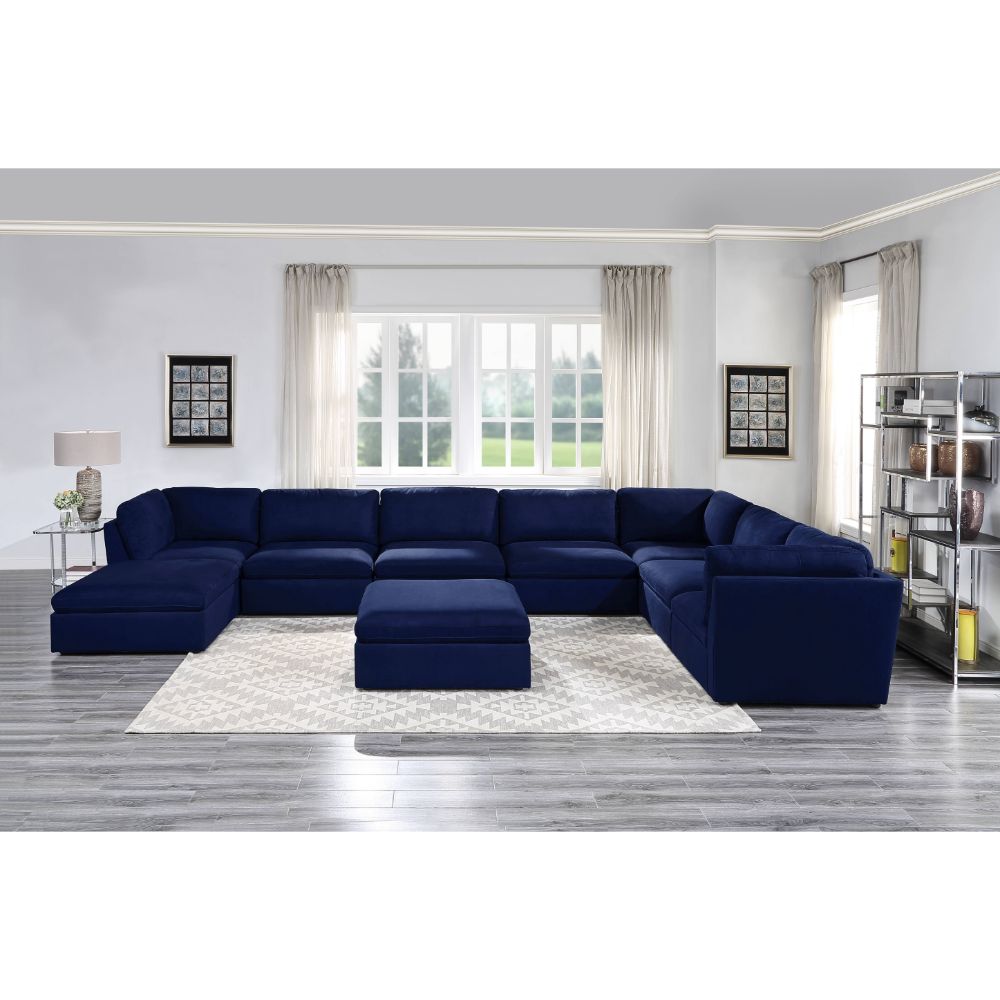 ACME Crosby Modular Armless Chair – room setting – Lusso Furniture Miami