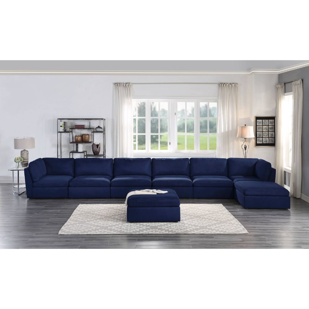 ACME Crosby Modular Armless Chair – alternate view – Lusso Furniture Miami