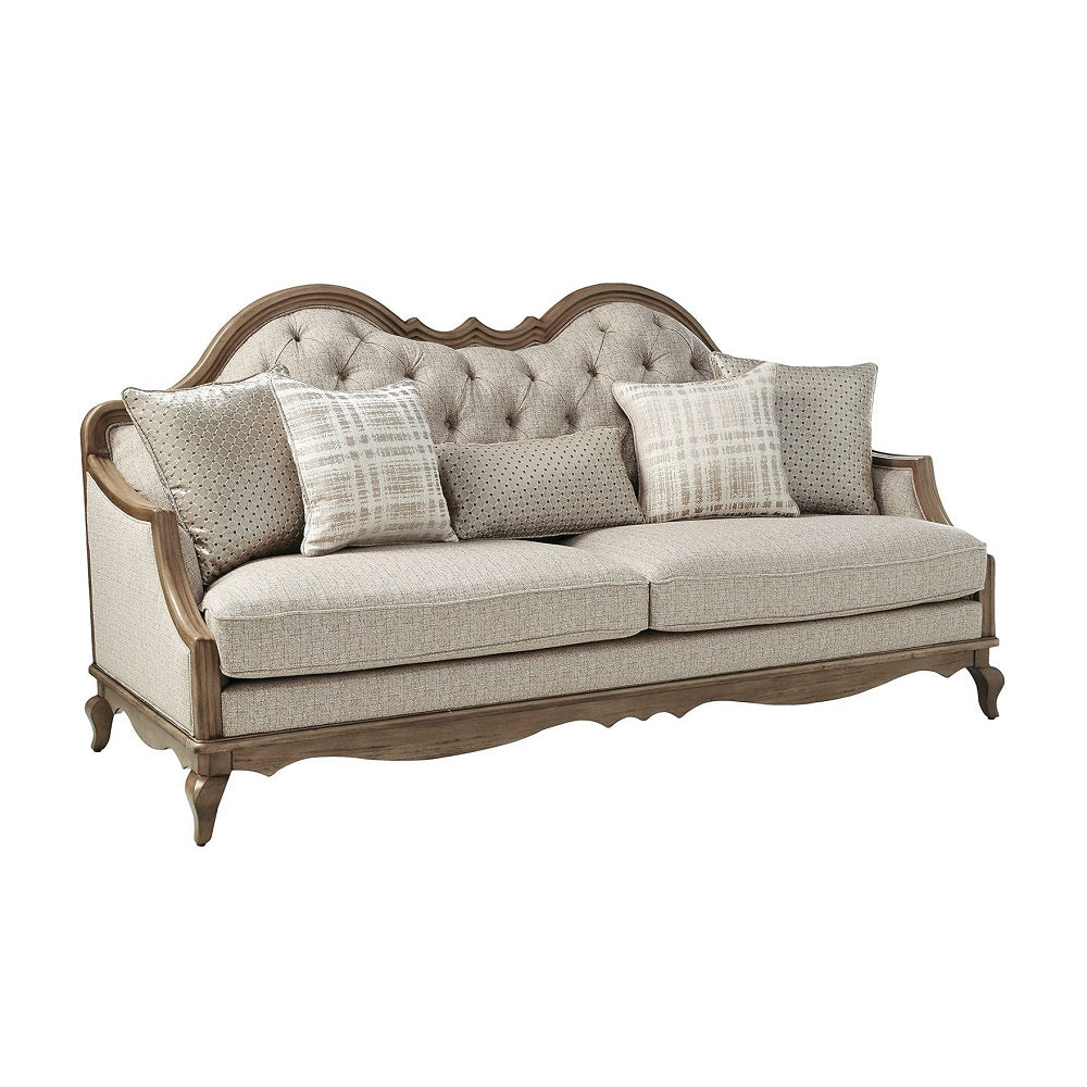 ACME Chelmsford Sofa – front view – Lusso Furniture Miami