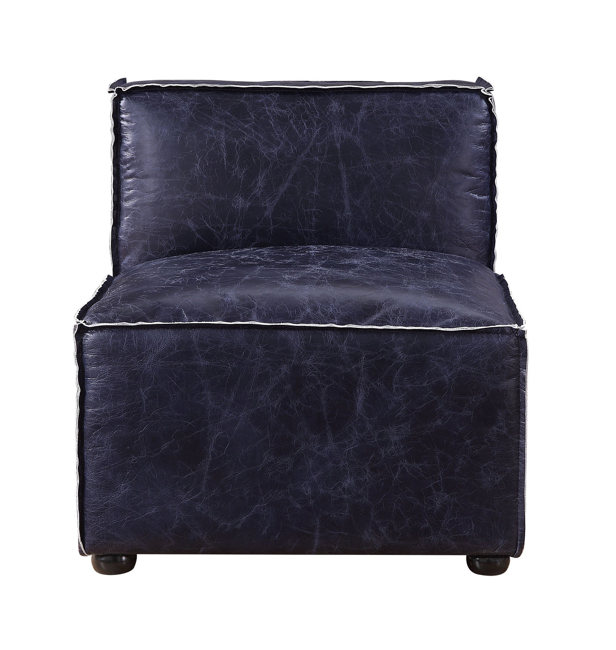 ACME Birdie Modular Armless Chair – angle view – Lusso Furniture Miami