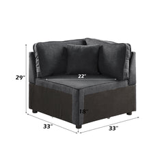 ACME Silvester Modular Wedge – detail – Lusso Furniture Miami