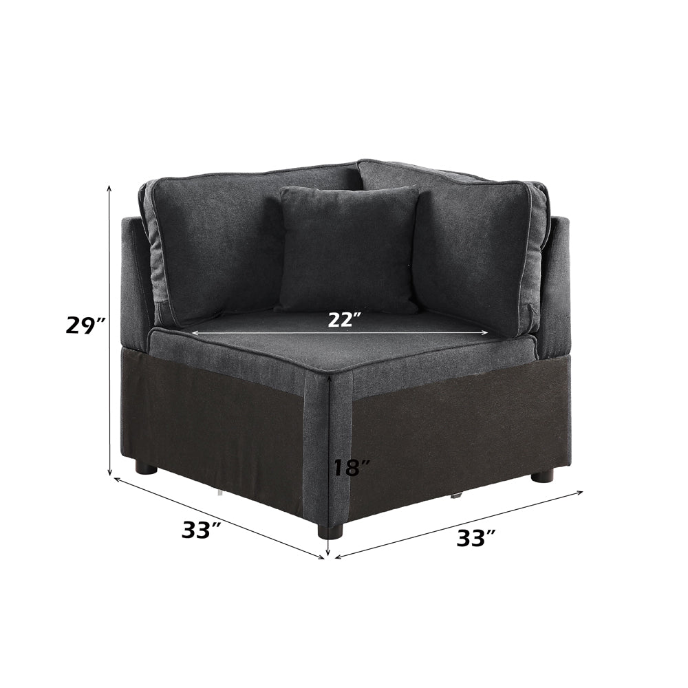 ACME Silvester Modular Wedge – detail – Lusso Furniture Miami