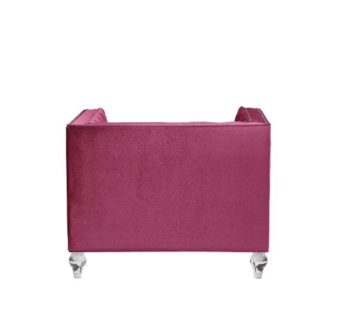 ACME Heibero Accent Chair – angle view – Lusso Furniture Miami