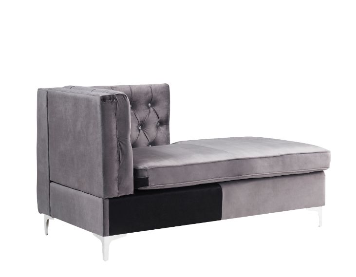 ACME Jaszira Modular Chaise – front view – Lusso Furniture Miami