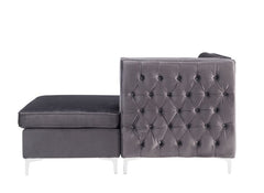 ACME Jaszira Modular Chaise – angle view – Lusso Furniture Miami