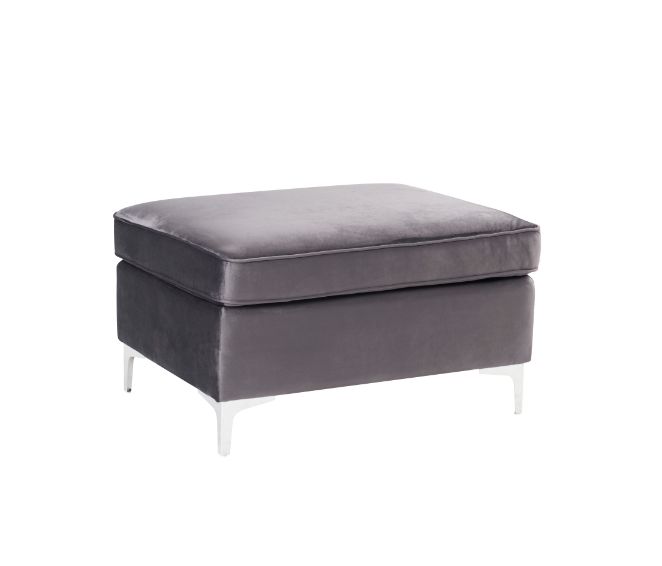 ACME Jaszira Modular Ottoman – front view – Lusso Furniture Miami