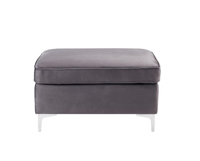 ACME Jaszira Modular Ottoman – angle view – Lusso Furniture Miami