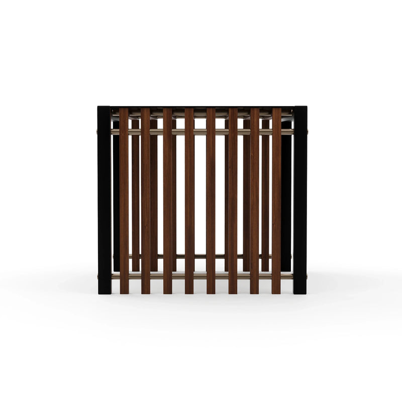 Caracole Pinstripe Dark End Table-zoom-