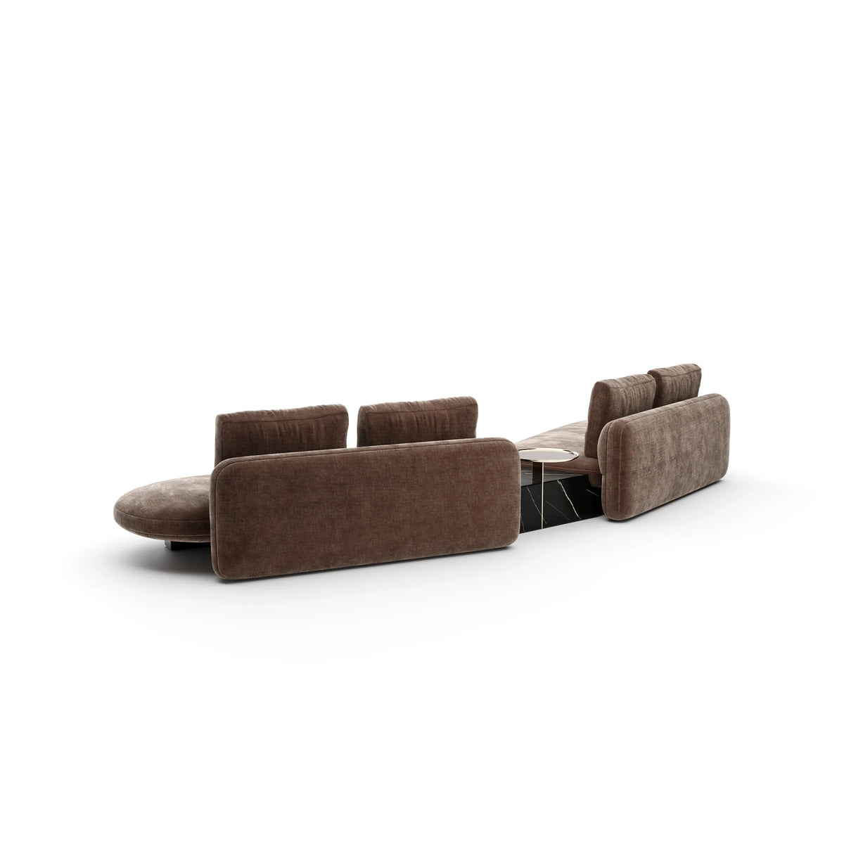 Caracole Overlap Sectional – view 74 – Lusso Furniture Miami