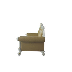ACME Picardy Sofa with 5 Pillows – side view – Lusso Furniture Miami
