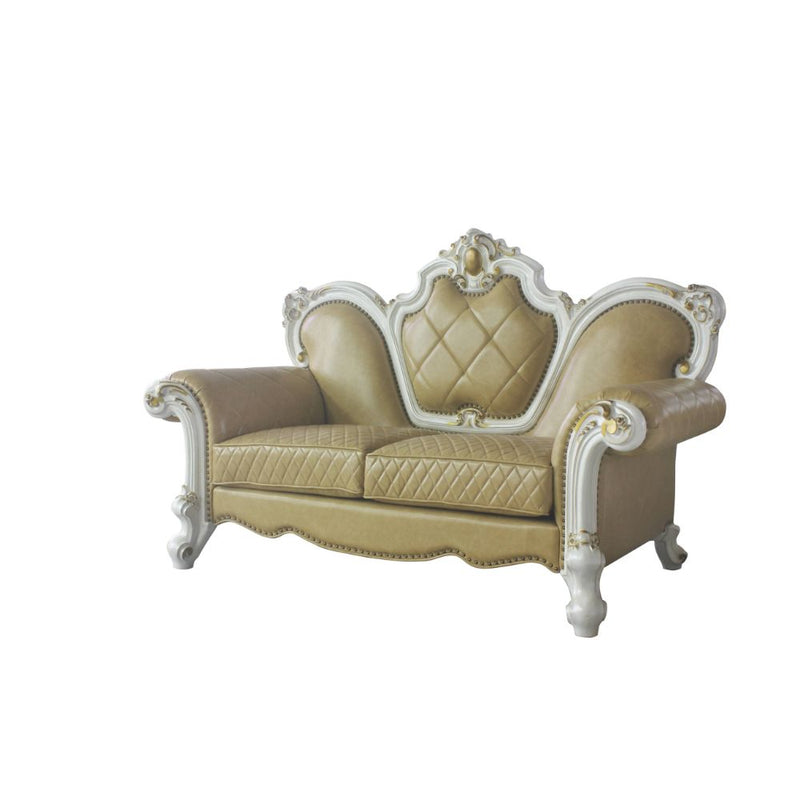 ACME Picardy Loveseat with 3 Pillows-zoom-