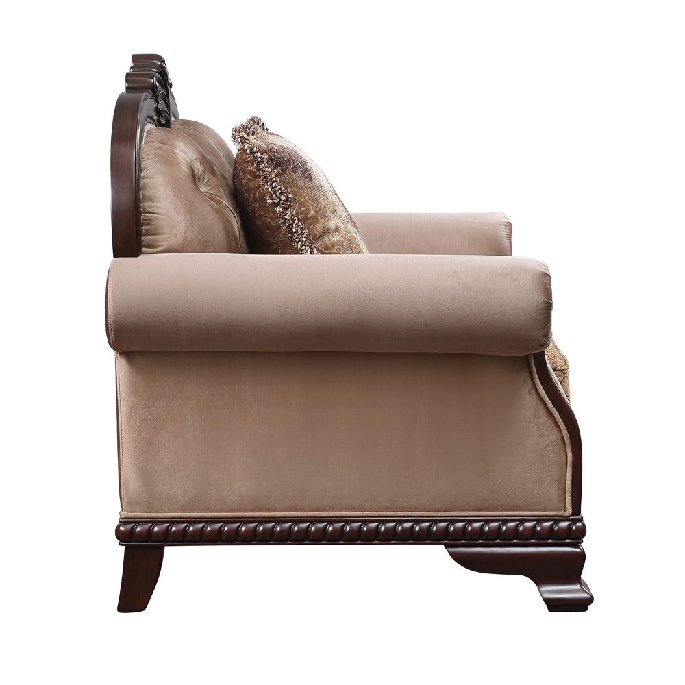ACME Chateau De Ville Sofa – back view – Lusso Furniture Miami