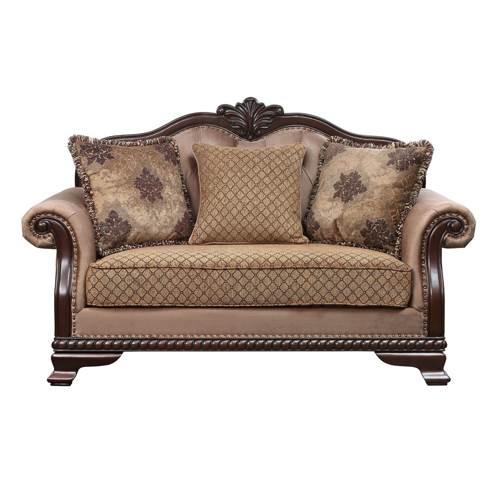 ACME Chateau De Ville Loveseat – room setting – Lusso Furniture Miami