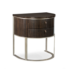Caracole Moderne Nightstand – side view – Lusso Furniture Miami