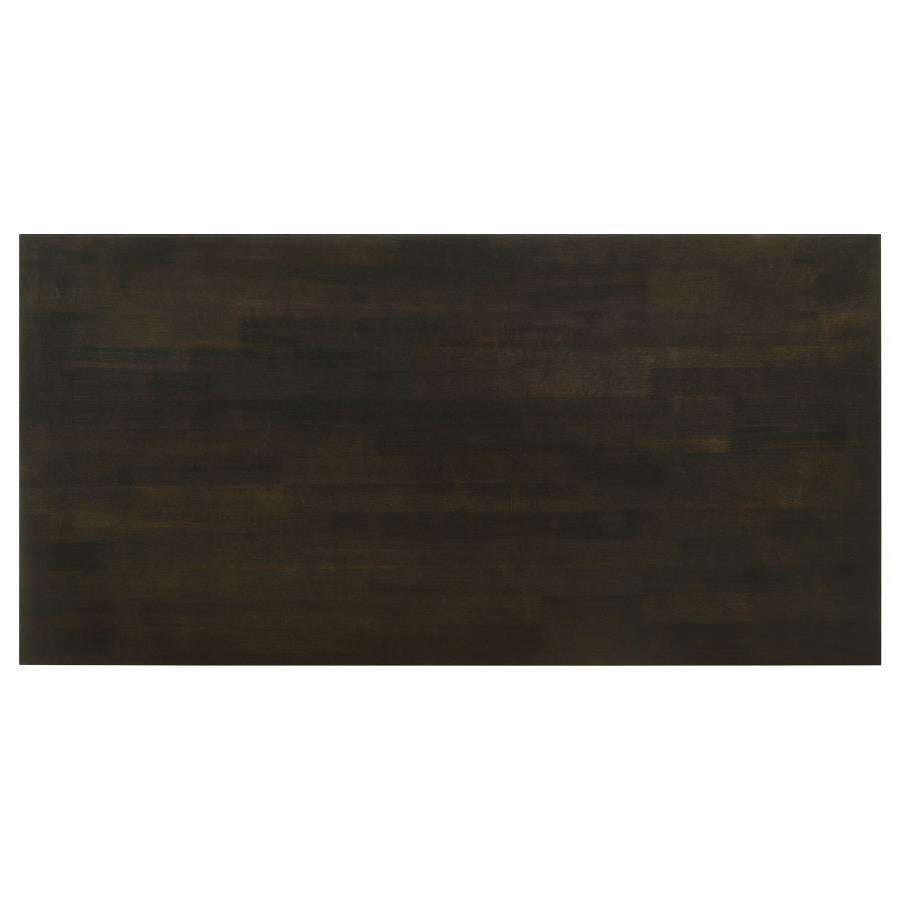 Rachelle 3-piece Rectangular Coffee Table Set Deep Merlot-6