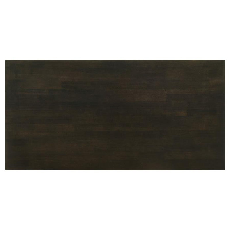 Rachelle 3-piece Rectangular Coffee Table Set Deep Merlot-zoom-