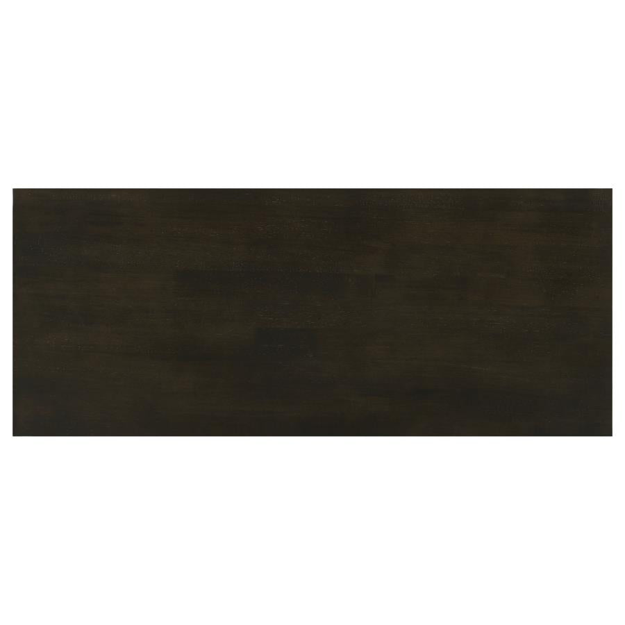 Rachelle 2-shelf Wood Entryway Console Table Deep Merlot-zoom-6