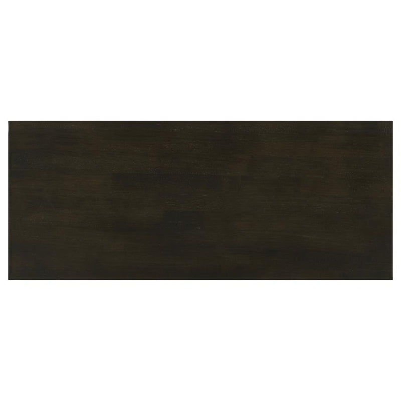 Rachelle 2-shelf Wood Entryway Console Table Deep Merlot-zoom-