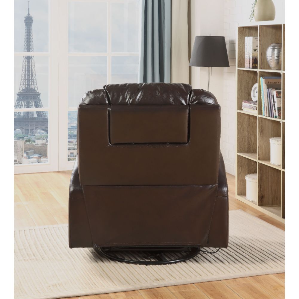 ACME Waterlily Swivel Rocker Recliner – view 12 – Lusso Furniture Miami