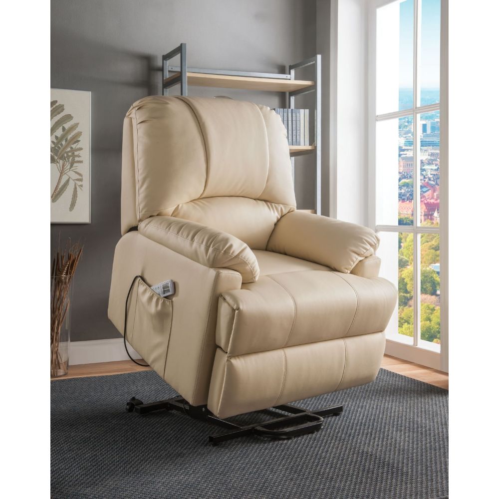 ACME Ixora Power Lift Recliner – front view – Lusso Furniture Miami