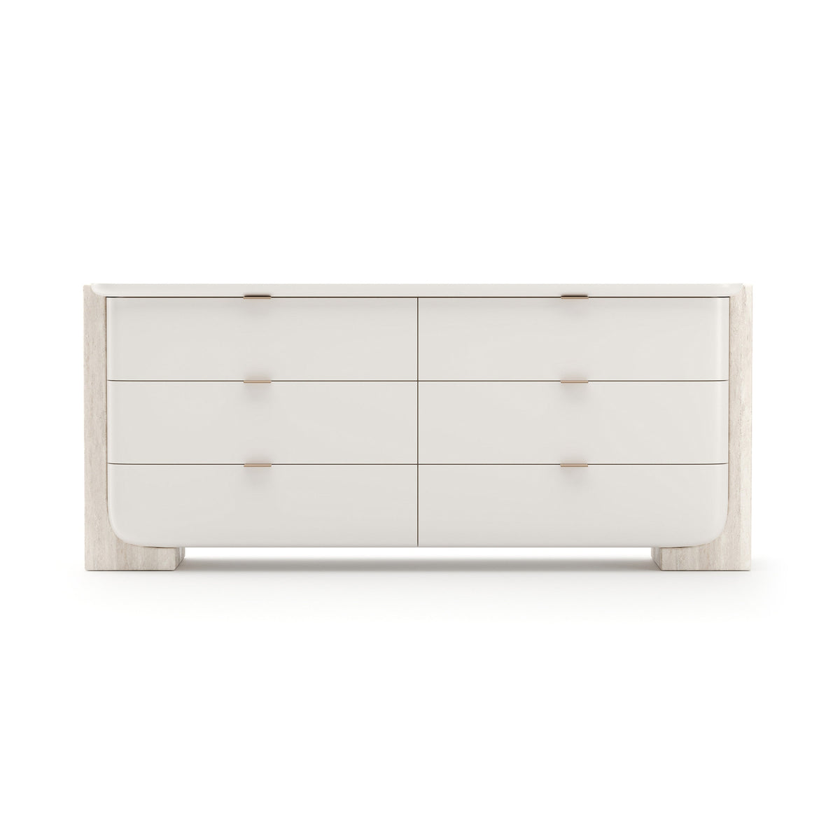 Caracole Overlap Dresser – top view – Lusso Furniture Miami