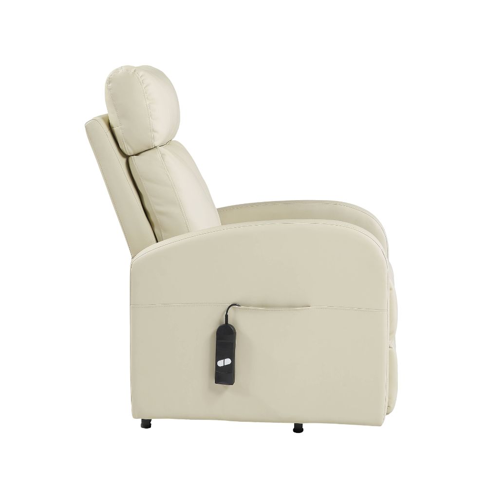 ACME Ricardo Power Lift Recliner – side view – Lusso Furniture Miami
