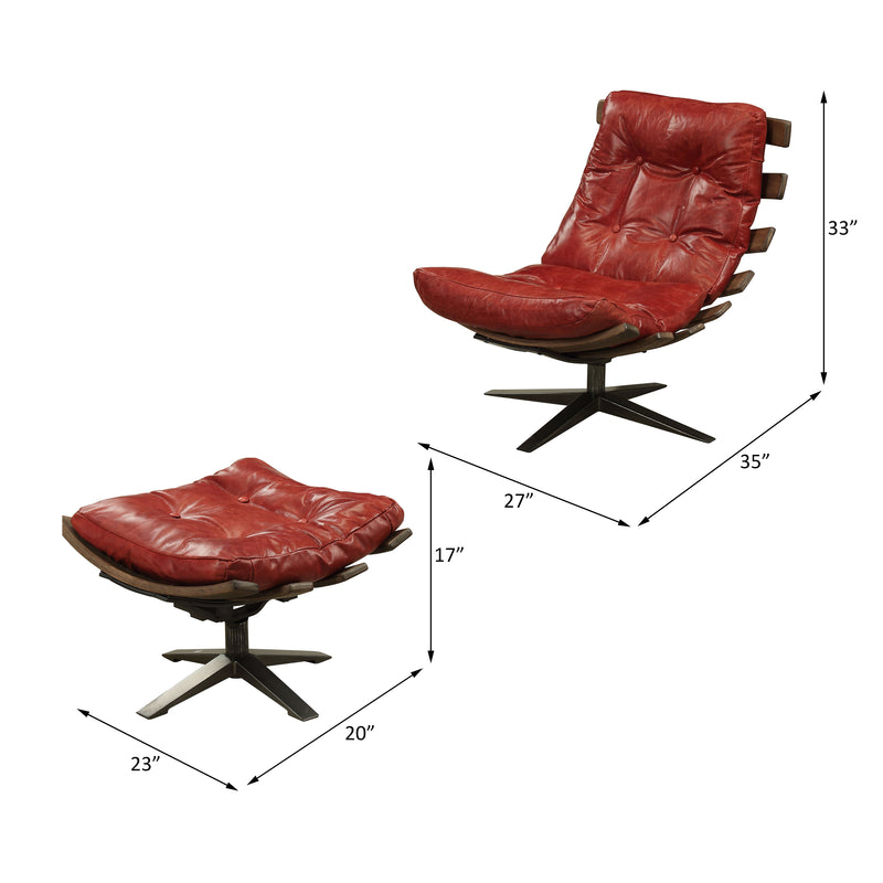 ACME Gandy Chair & Ottoman-zoom-