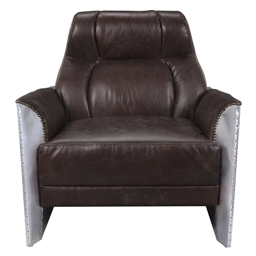 ACME Brancaster Accent Chair – side view – Lusso Furniture Miami