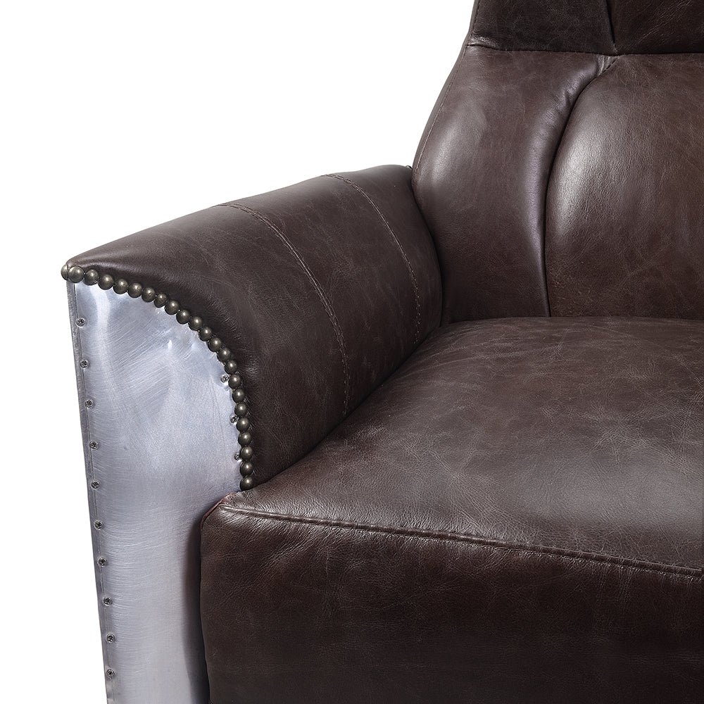 ACME Brancaster Accent Chair – back view – Lusso Furniture Miami