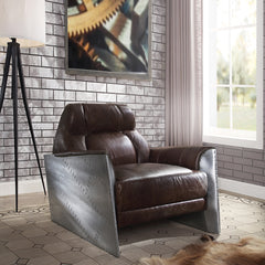 ACME Brancaster Accent Chair – front view – Lusso Furniture Miami