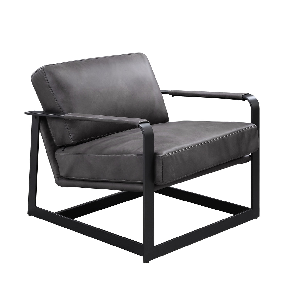 ACME Locnos Accent Chair – close-up – Lusso Furniture Miami