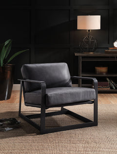 ACME Locnos Accent Chair – alternate view – Lusso Furniture Miami