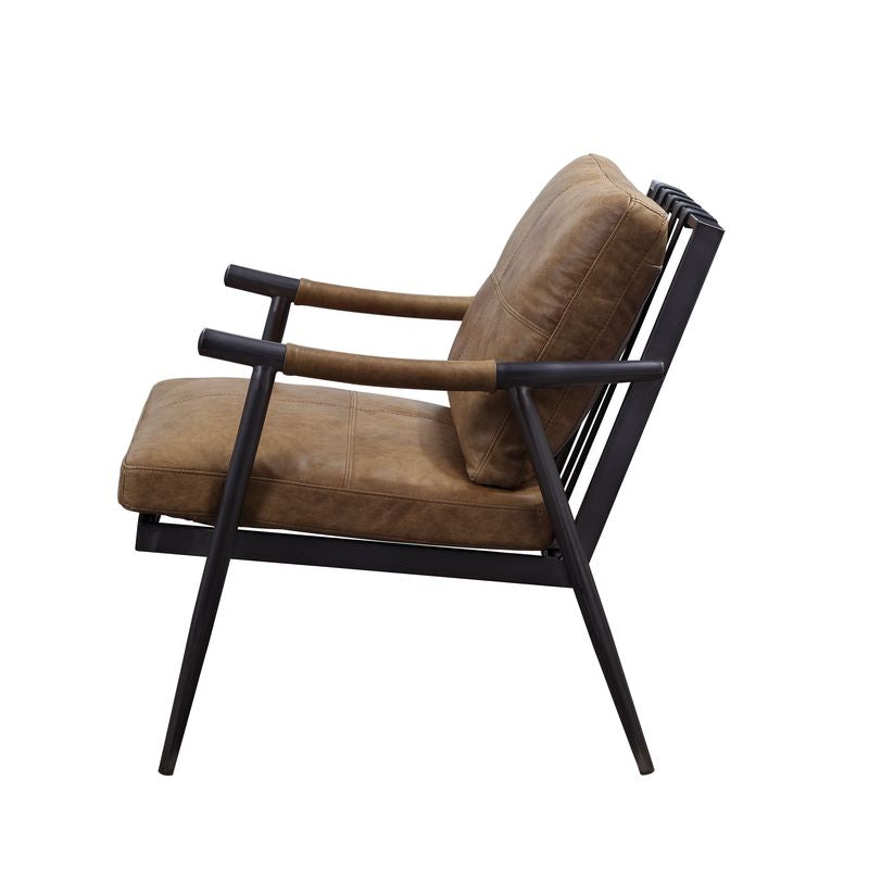 ACME Anzan Accent Chair – side view – Lusso Furniture Miami