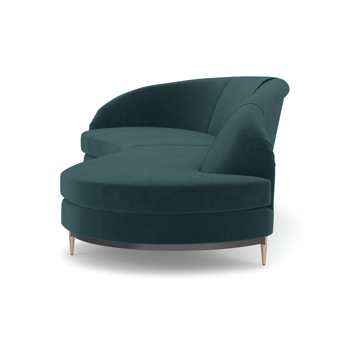 Caracole Three's Company Sectional – close-up – Lusso Furniture Miami
