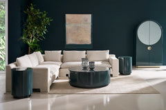 Caracole Devon Sectional Components – side view – Lusso Furniture Miami