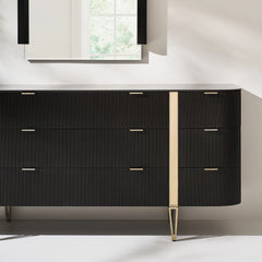 Caracole Love Dresser – top view – Lusso Furniture Miami