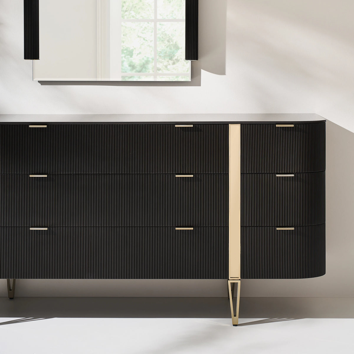 Caracole Love Dresser – top view – Lusso Furniture Miami