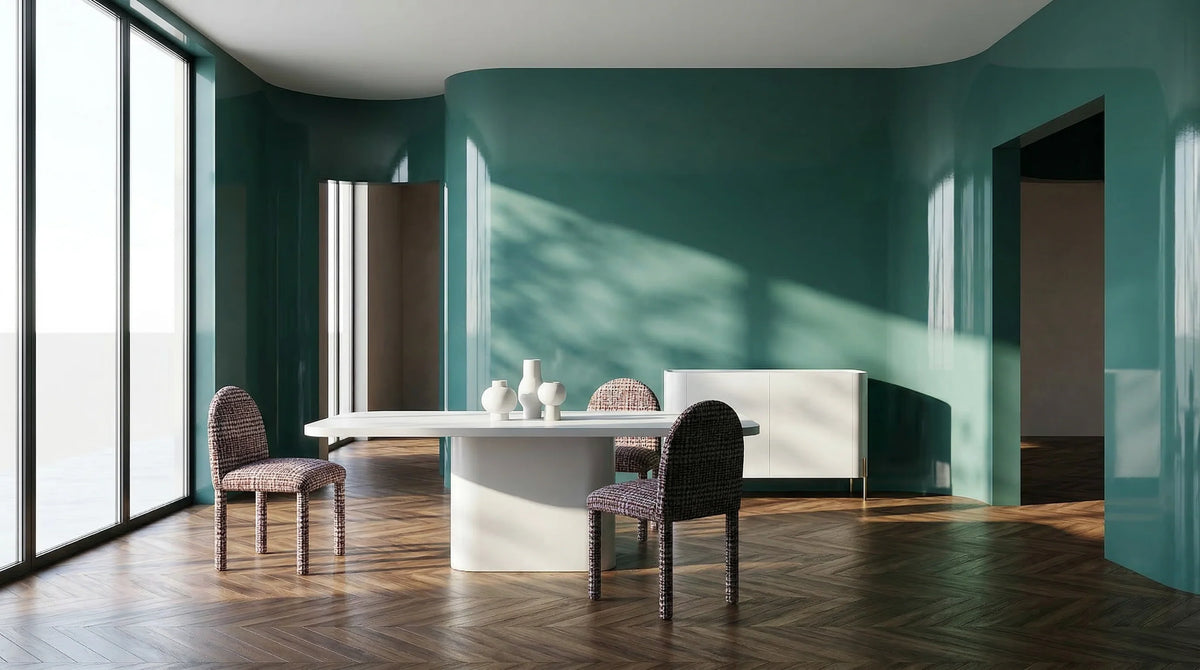 Caracole Atom Dining Table – detail – Lusso Furniture Miami