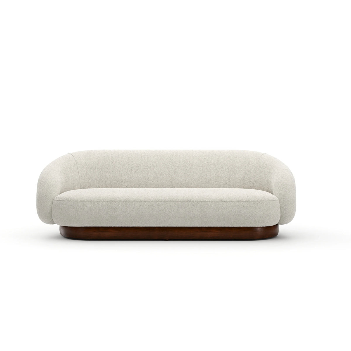 Caracole Smoosh Sofa – front view – Lusso Furniture Miami