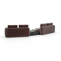 Caracole Overlap Sectional – view 13 – Lusso Furniture Miami