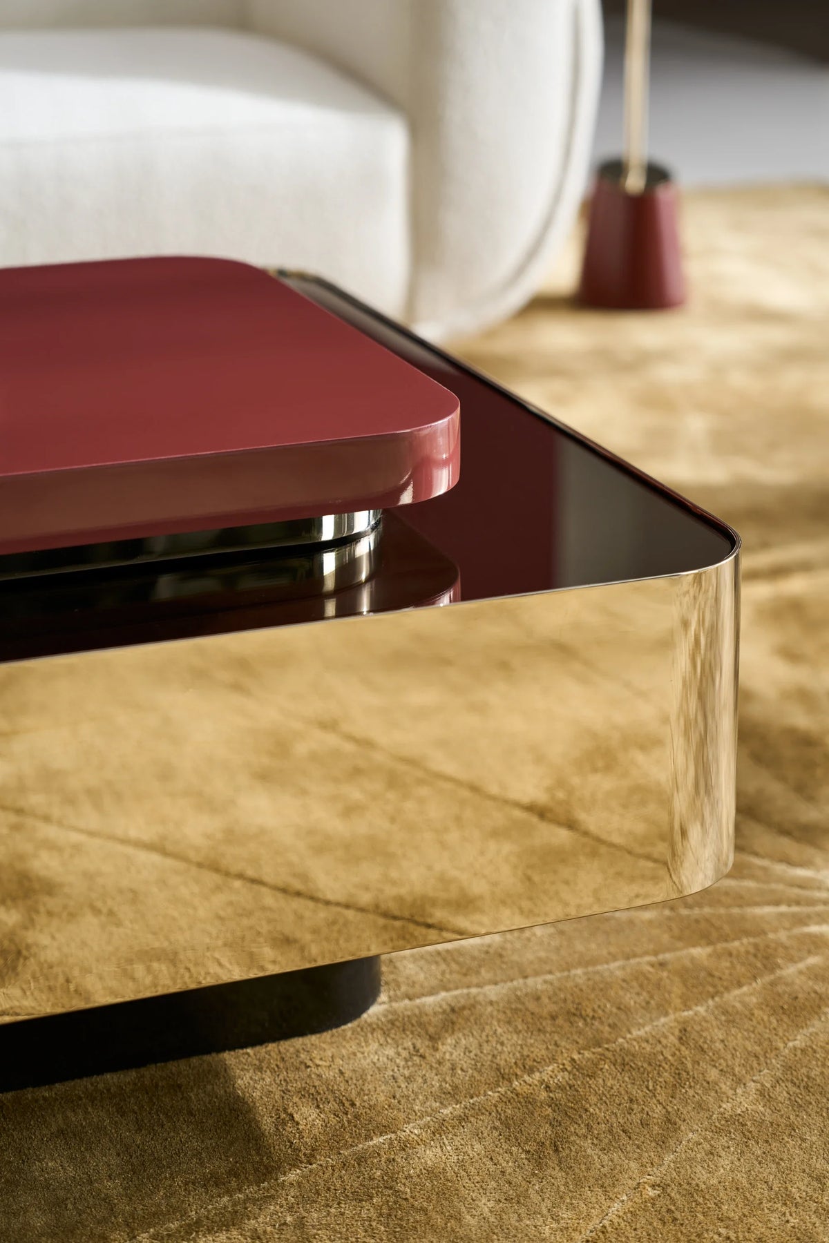 Caracole Periphery Cocktail Table – detail – Lusso Furniture Miami