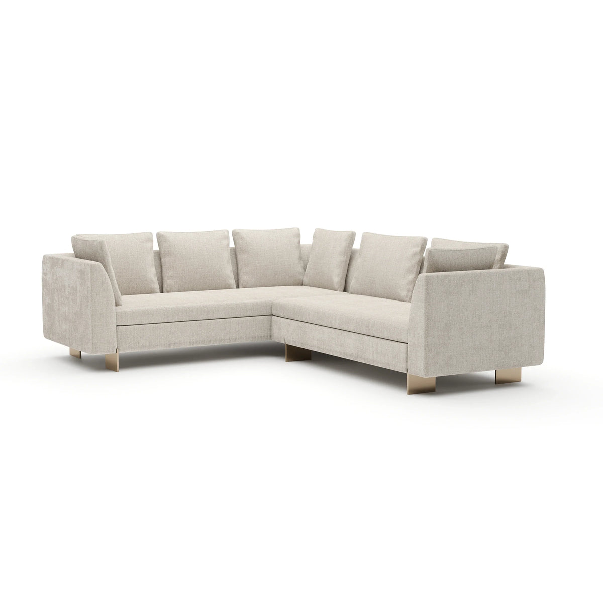 Caracole Altura Sectional – finish detail – Lusso Furniture Miami