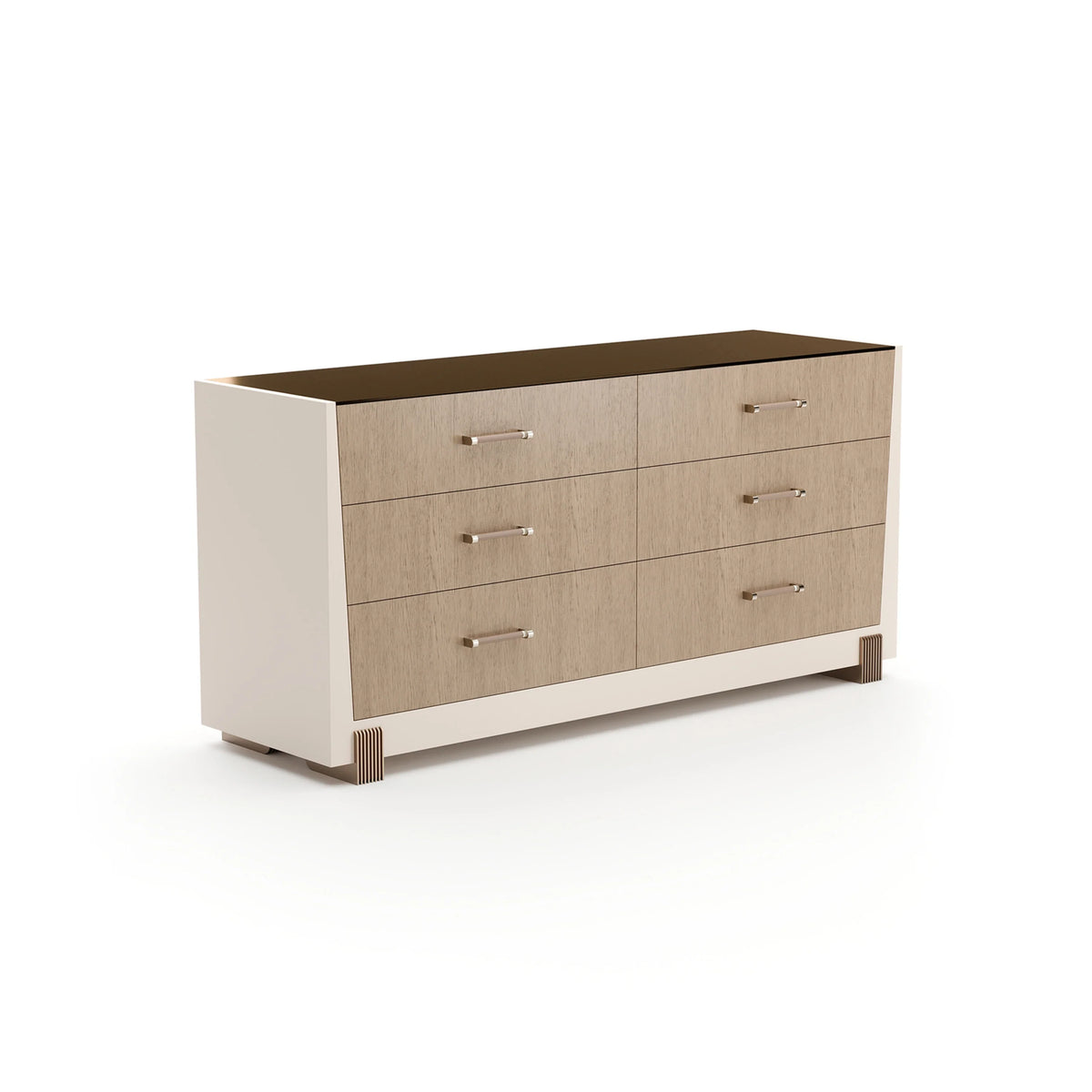 Caracole Counter Balance Dresser – top view – Lusso Furniture Miami