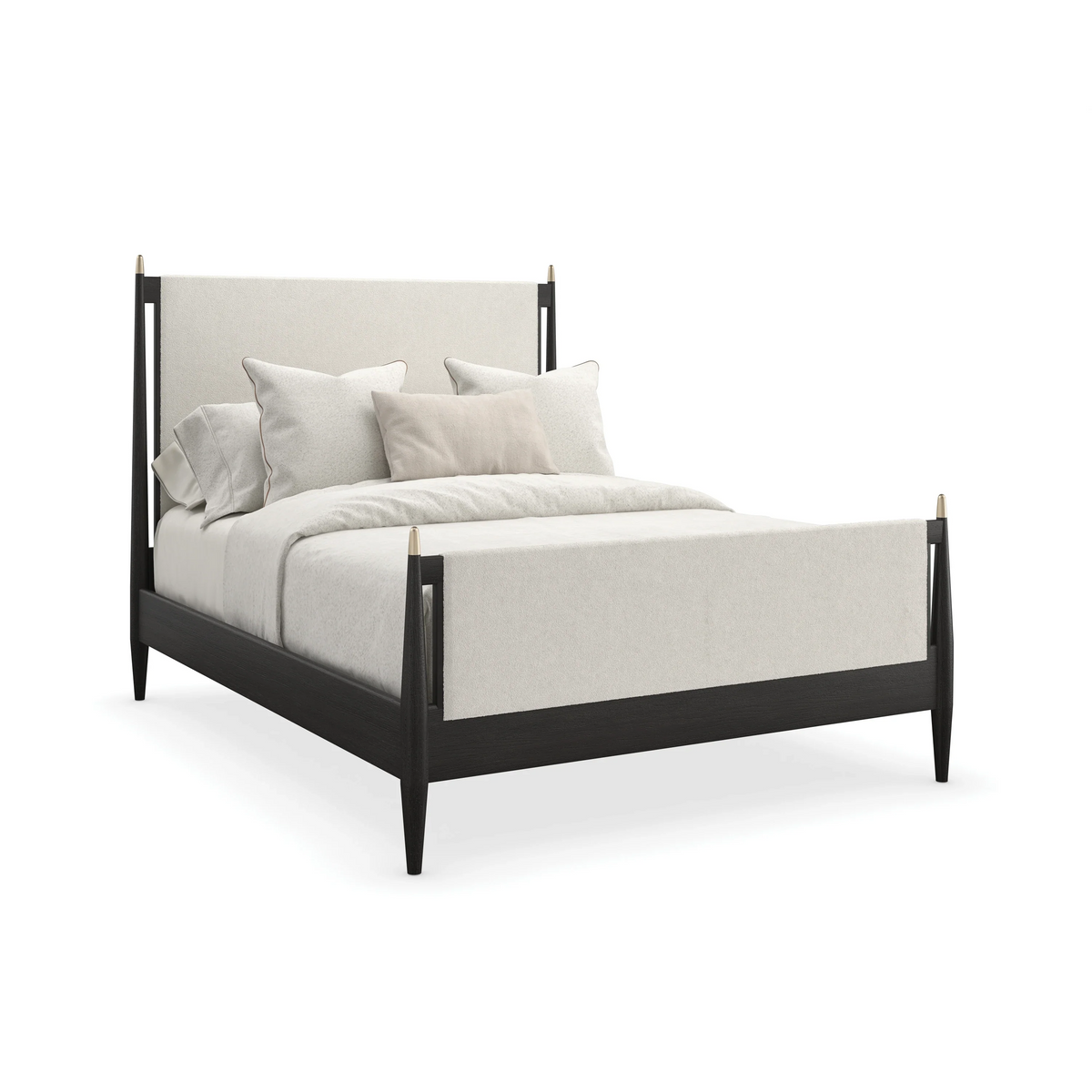 Caracole Rhythm Bed – finish detail – Lusso Furniture Miami