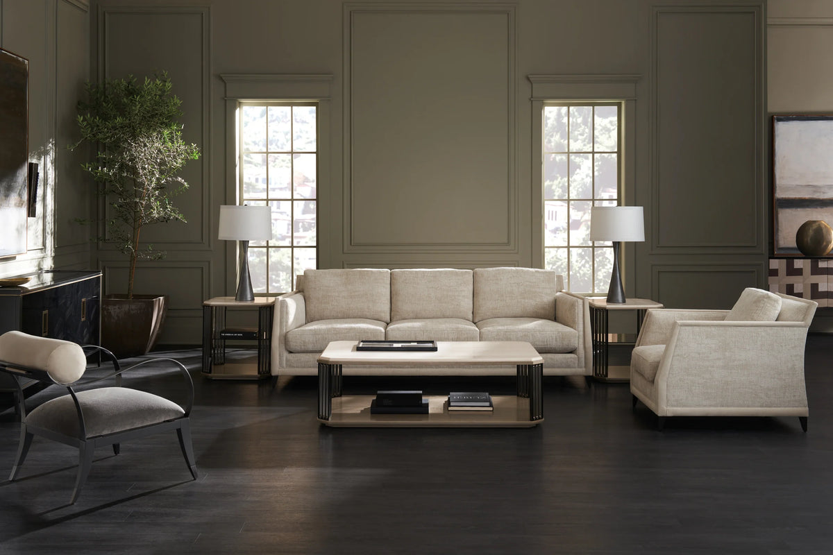 Caracole Limitless Sofa – side view – Lusso Furniture Miami
