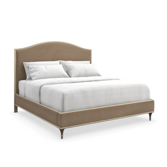 Caracole Fontainebleau Bed – side view – Lusso Furniture Miami