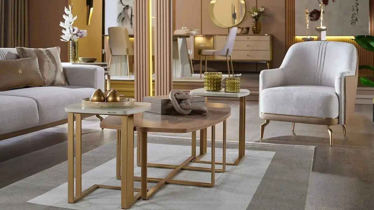 Montella Living Room Set (Vizon) – Living Room Set | Lusso Furniture (view 8)