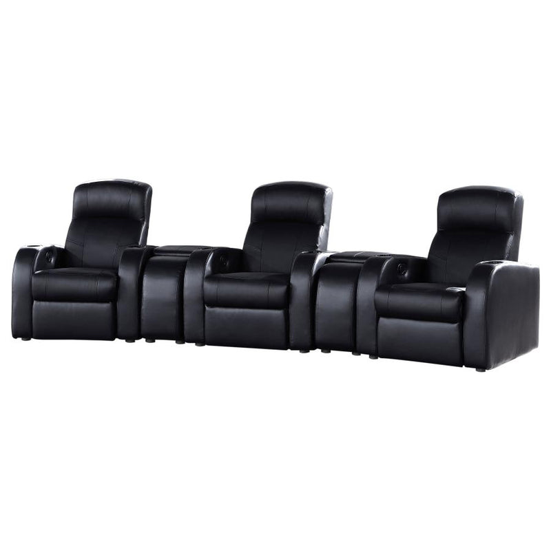 Cyrus 5-piece Upholstered Home Theater Seating-zoom-