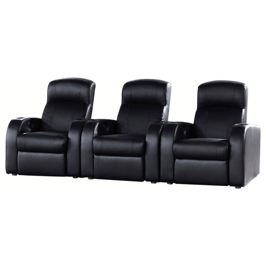 Cyrus 3-piece Upholstered Home Theater Seating-1