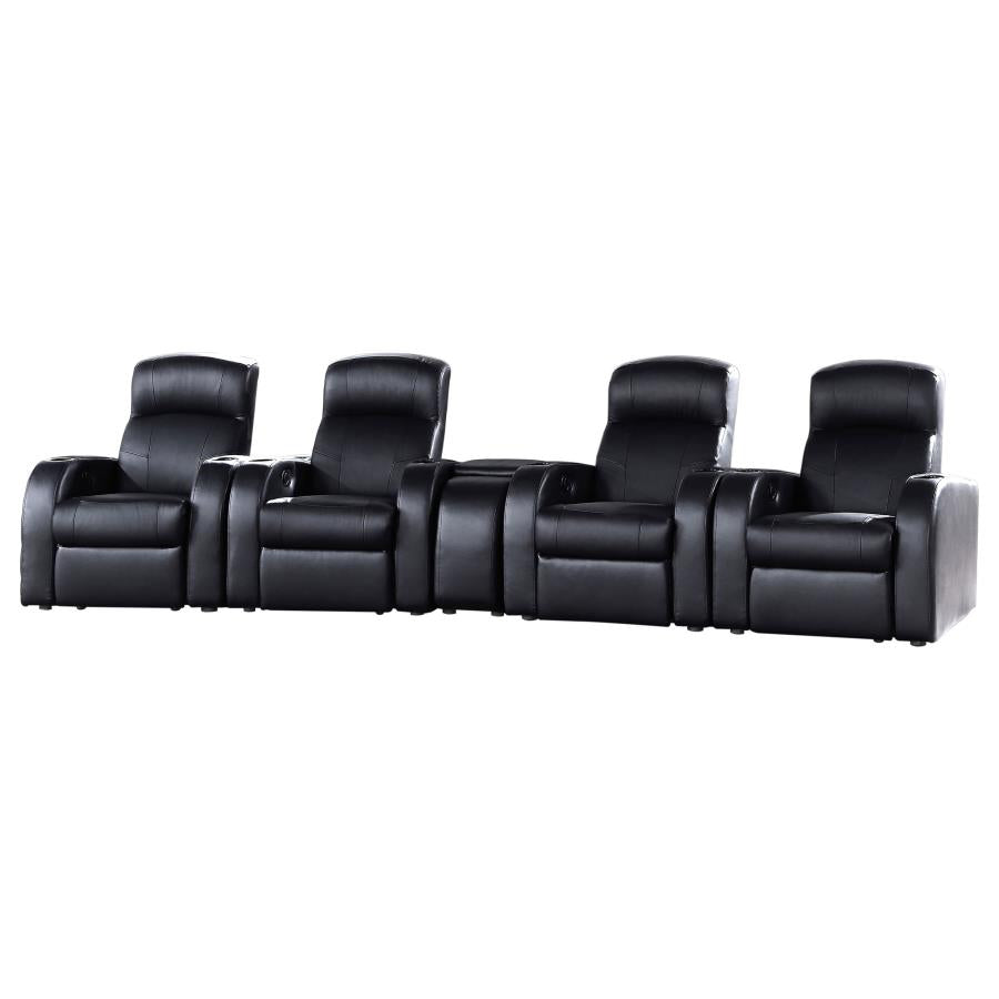 Cyrus 5-piece Upholstered Home Theater Seating-1